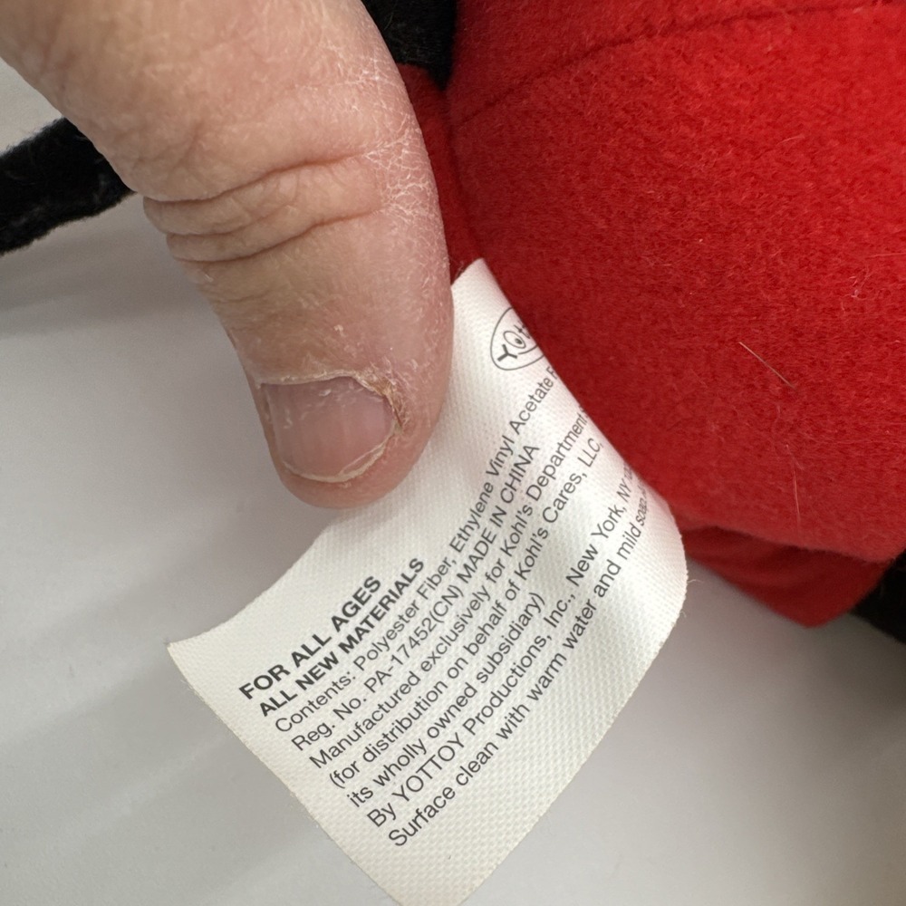 disney ‎ mickey and minnie mouse plush 14 inch. Kohls Cares Plush 90 Years - Picture 13 of 13